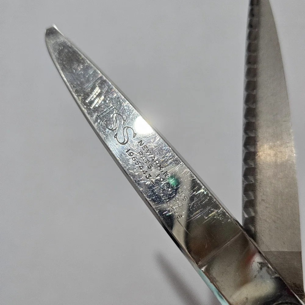WISS Pinking Shears Model C Vintage 1965 - 1970 L👀K